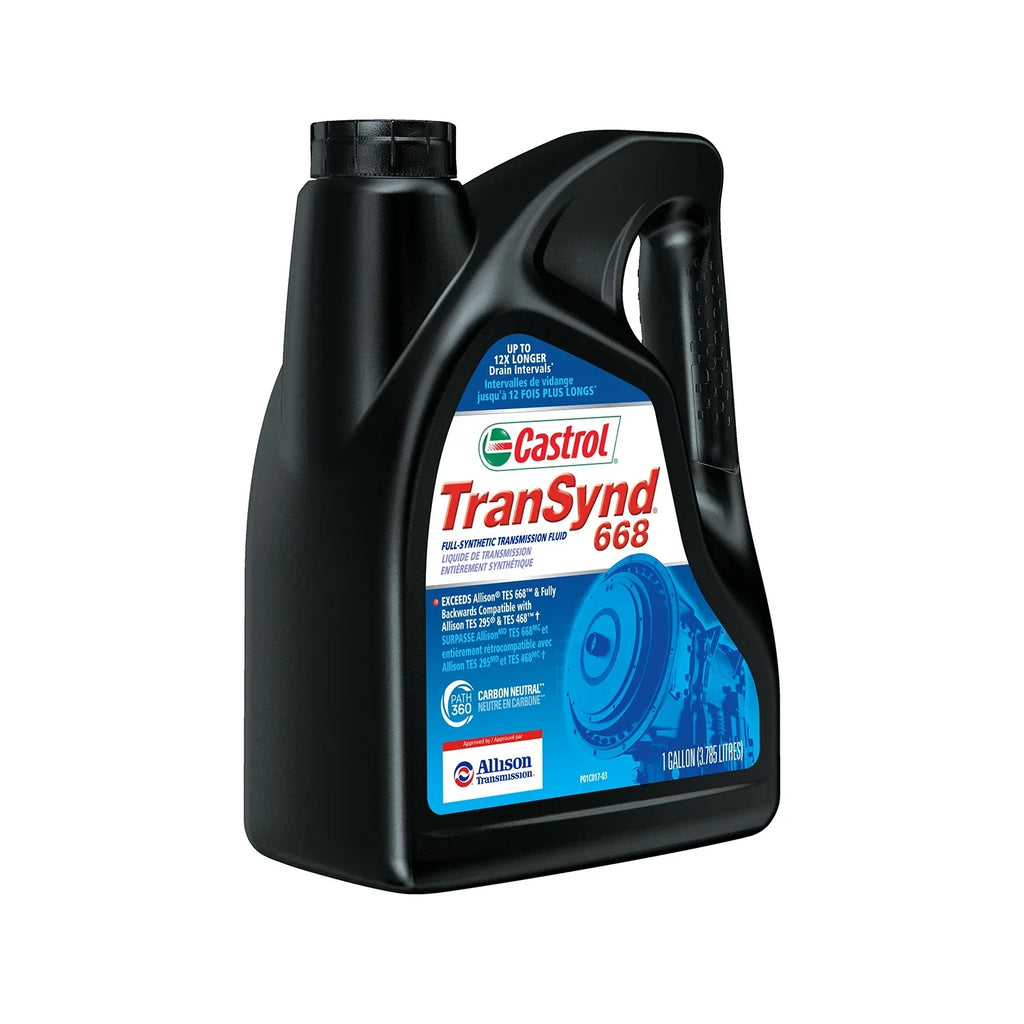 Castrol Transynd 668 Full Synthetic Automatic Transmission Fluid, 1 Gallon, Case of 3