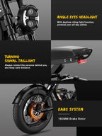 Luckeep M5 Electric Bike for Adults/Teen, 1500W Peak Motor, Max 32MPH, 48V 15AH Battery, Max 60 Miles Electric