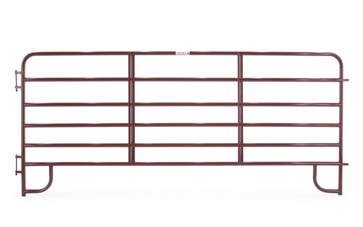 Tarter ECR12 Corral Panel. Steel. Red. Powdercoated