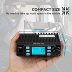 MB1 CB Radio[with CB Antenna], AM/FM CB Mobile Radio Bundle with Coaxial Cable, 40 Channel Base Station, Noise