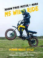 Luckeep M5 Electric Bike for Adults/Teen, 1500W Peak Motor, Max 32MPH, 48V 15AH Battery, Max 60 Miles Electric