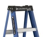Louisville Ladder 6 ' Fiberglass Step, 10' Reach, 225 - Lb, Load Capacity, W - 3217 - 06