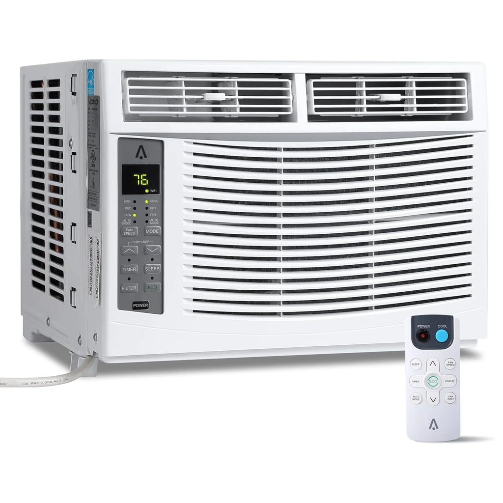 Garvee 5000 BTU Window Air Conditioner, Fast Cooling for Rooms up to 150 Sq. Ft, Window Ac Unit with 7 Level