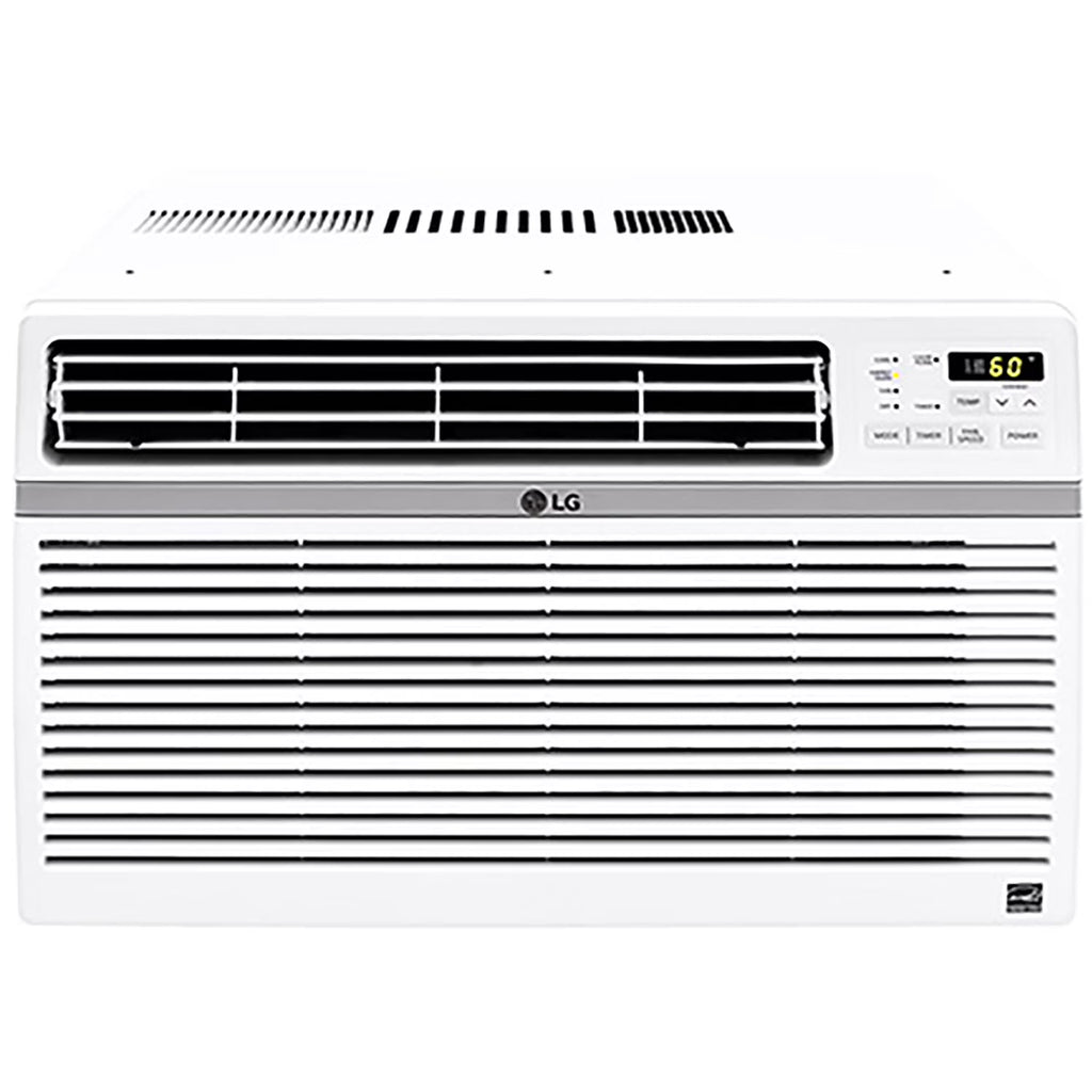 LG 8, 000 BTU 340 Sq Ft Window Air Conditioner with Remote Control, White, LW8016ER