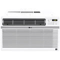 LG 8, 000 BTU 340 Sq Ft Window Air Conditioner with Remote Control, White, LW8016ER