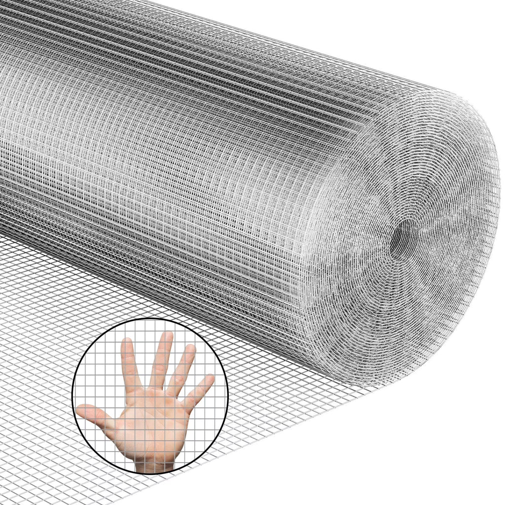 DWALE 48inx100ft 19 Gauge Heavy Duty Galvanized Wire Fence