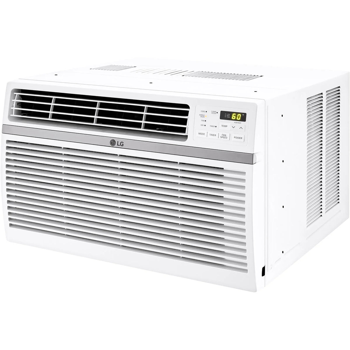 LG 8, 000 BTU 340 Sq Ft Window Air Conditioner with Remote Control, White, LW8016ER