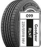 Goodyear Reliant All - Season 225/55R18 98V Tire