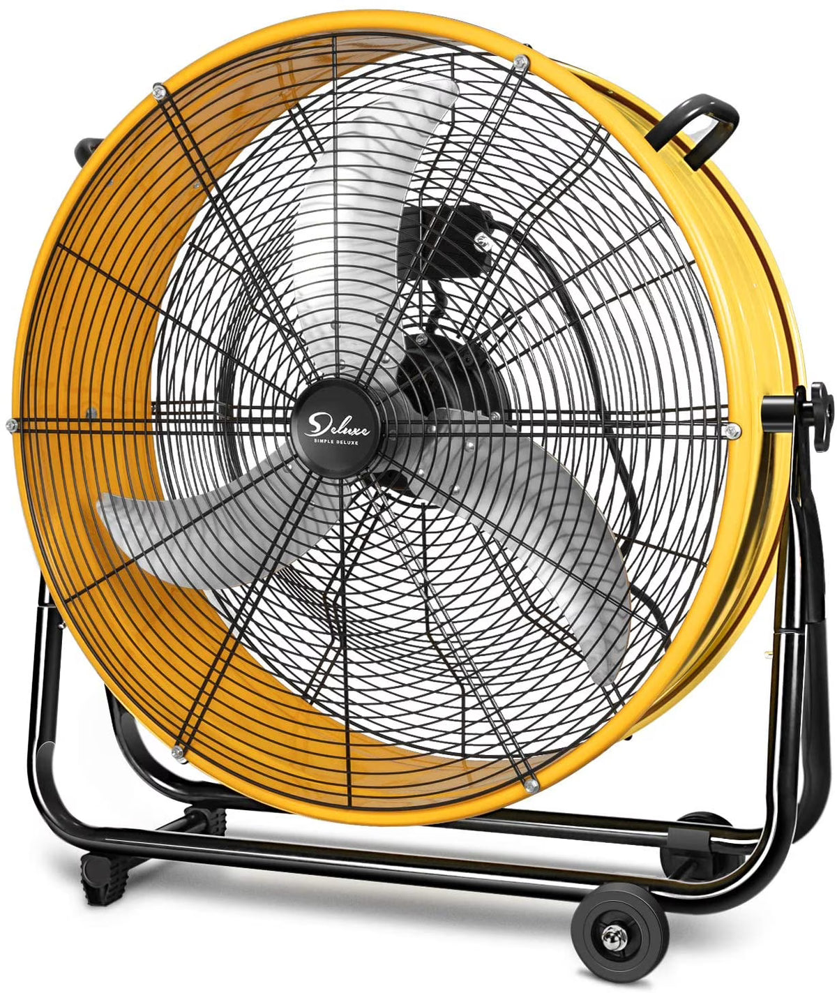 Simple Deluxe 24 in 3 Speed 4700 CFM Metal Drum Fan