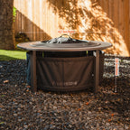 Solo Stove Fire Pit Surround Tabletop, Small Elevation for Ranger and Bonfire Wood Burning Outdoor Fire Pit, Powder