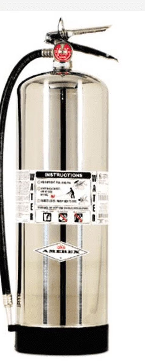 Amerex 2.5 Gal Water Fire Extinguisher with Schrader Valve