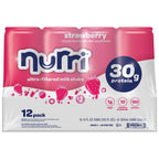 Nurri 30g Protein Shake, Strawberry, 11 Fl Oz, 12 - Pack