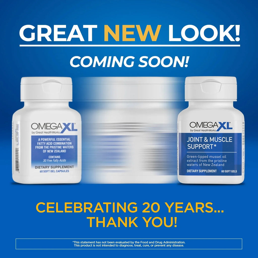 Omegaxl, Supplement Green - Lipped Mussel Oil - 60 Softgels