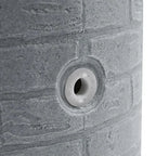 Good Ideas IMP - D50 - DAR Impressions Downton Rain Saver Rain Barrel, 50 Gallon, Dark Granite
