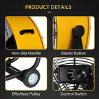 Simple Deluxe 24 in 3 Speed 4700 CFM Metal Drum Fan