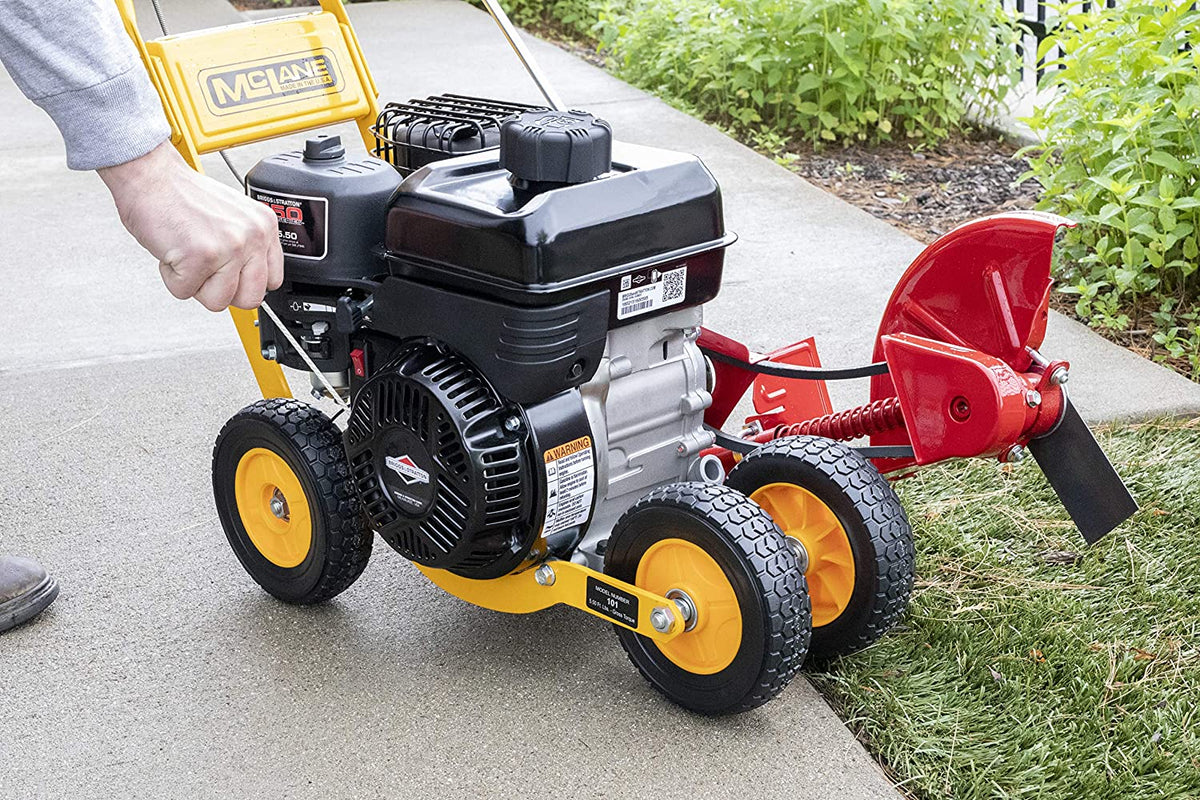 101-5.5GT-7Gas Powered Lawn Edger. 5.50 Gross Torque/3.5 B&S Engine 7′′ Wheels