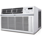 LG 8, 000 BTU 340 Sq Ft Window Air Conditioner with Remote Control, White, LW8016ER
