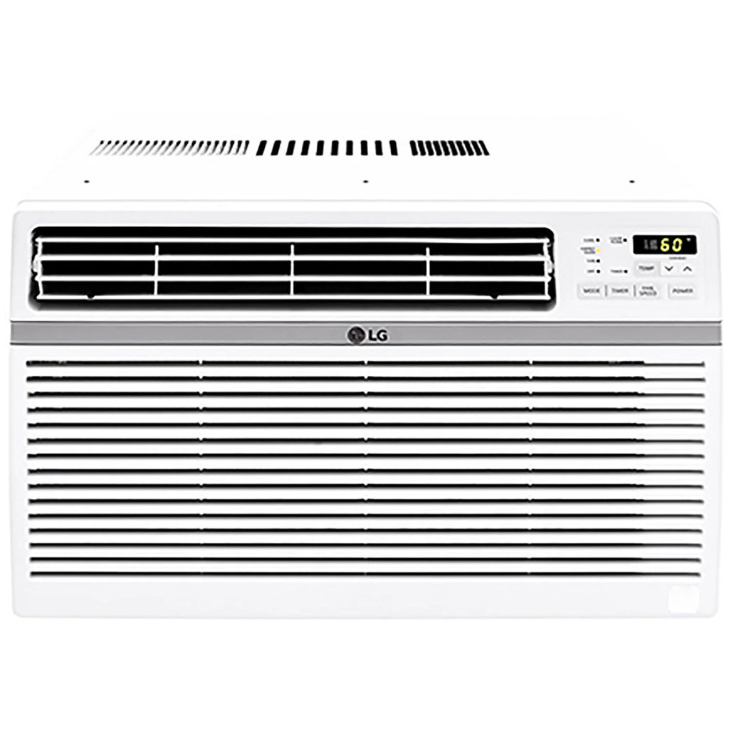LG 8, 000 BTU 340 Sq Ft Window Air Conditioner with Remote Control, White, LW8016ER