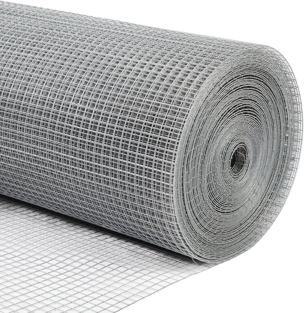 DWALE 48inx100ft 19 Gauge Heavy Duty Galvanized Wire Fence