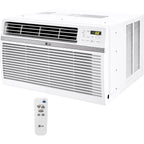 LG 8, 000 BTU 340 Sq Ft Window Air Conditioner with Remote Control, White, LW8016ER