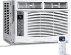 GAOMON Smart 6000 BTU Window Air Conditioner - WiFi - Enabled AC with Remote & App Control, Timer, Sleep Mode, Easy