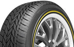 2 Vogue Tyres Custom Built Radial 235/55R17 99H White/Gold Sidewall Tires 460AA 0.3080.931 / 235/55/17 / 2355517