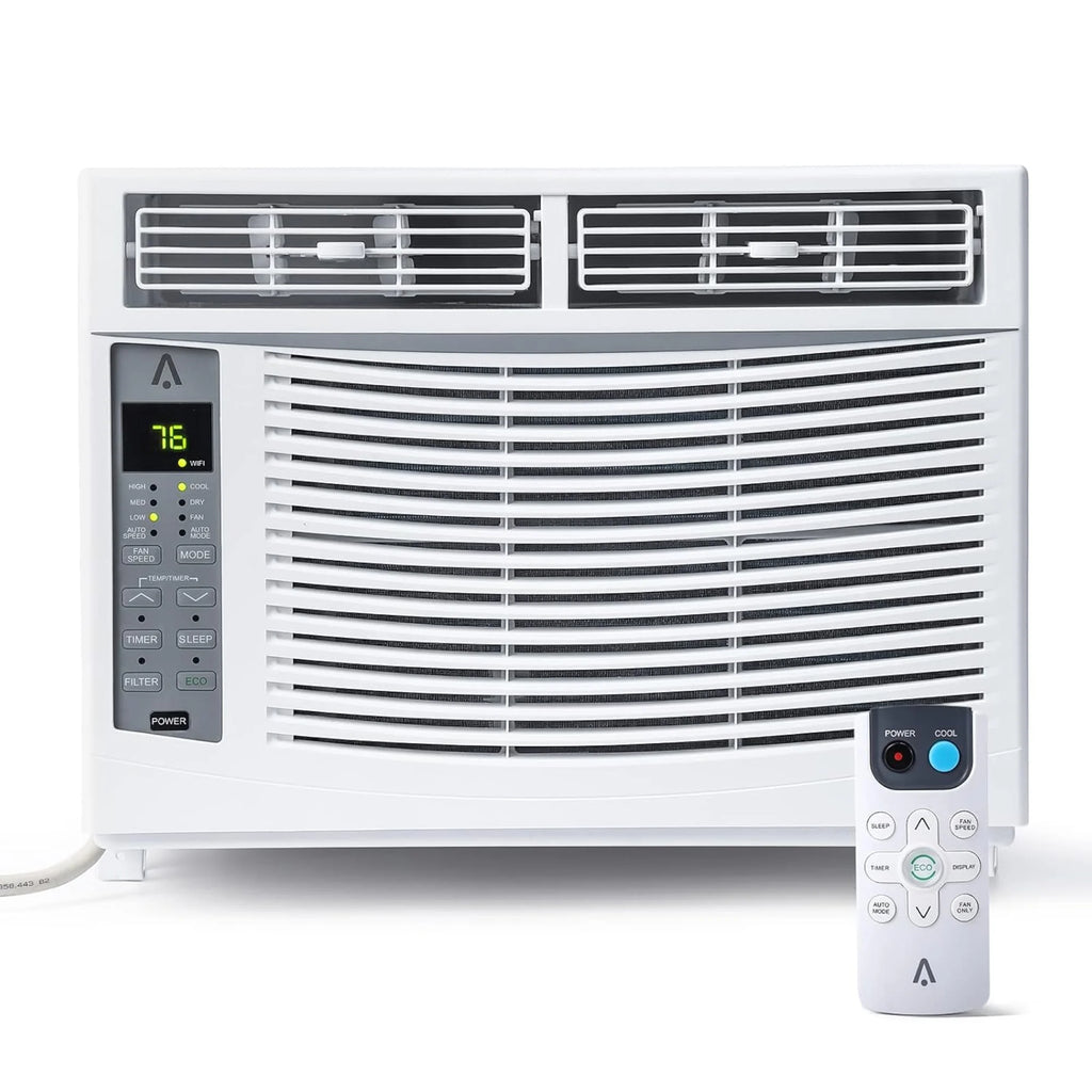 Garvee 5000 BTU Window Air Conditioner, Fast Cooling for Rooms up to 150 Sq. Ft, Window Ac Unit with 7 Level