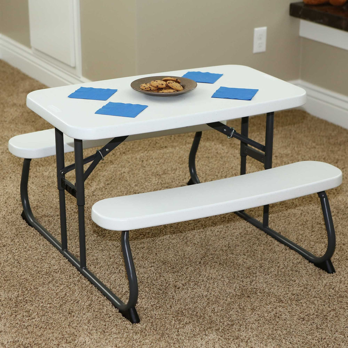 Lifetime Children'S Picnic Table, White Granite (60239)