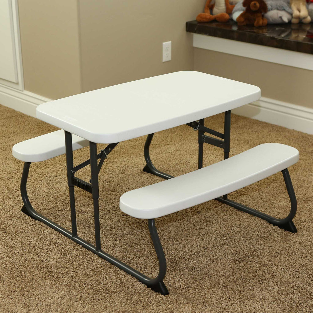 Lifetime Children'S Picnic Table, White Granite (60239)