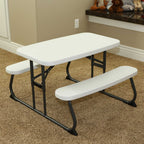 Lifetime Children'S Picnic Table, White Granite (60239)