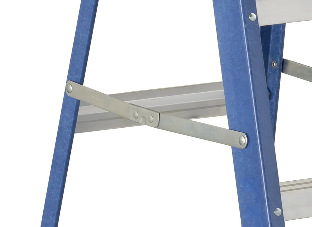 Louisville Ladder 6 ' Fiberglass Step, 10' Reach, 225 - Lb, Load Capacity, W - 3217 - 06