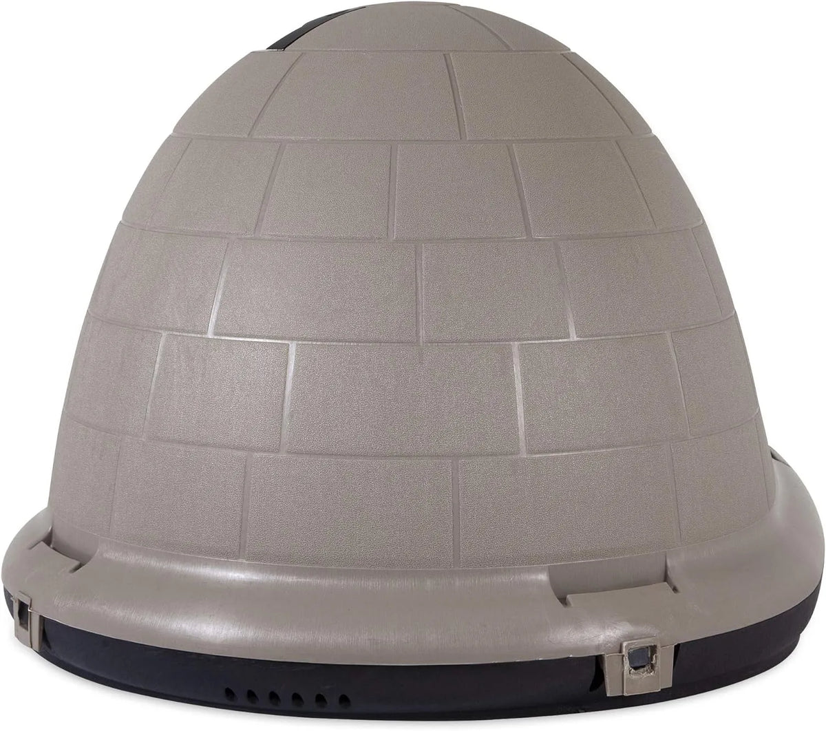 Petmate Indigo Dog House (Igloo Dog House. Made in USA with 90% Recycled Materials. All-Weather Protection Pet