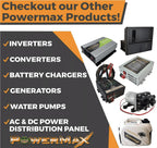 Powermax USA 100A 12V - 110V Smart Automotive Battery Charger