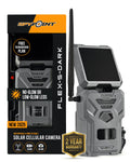 SPYPOINT Flex - S Dark Solar Outdoor Cellular Trail Camera - Integrated Solar Panel, No WiFi Needed, Night Vision
