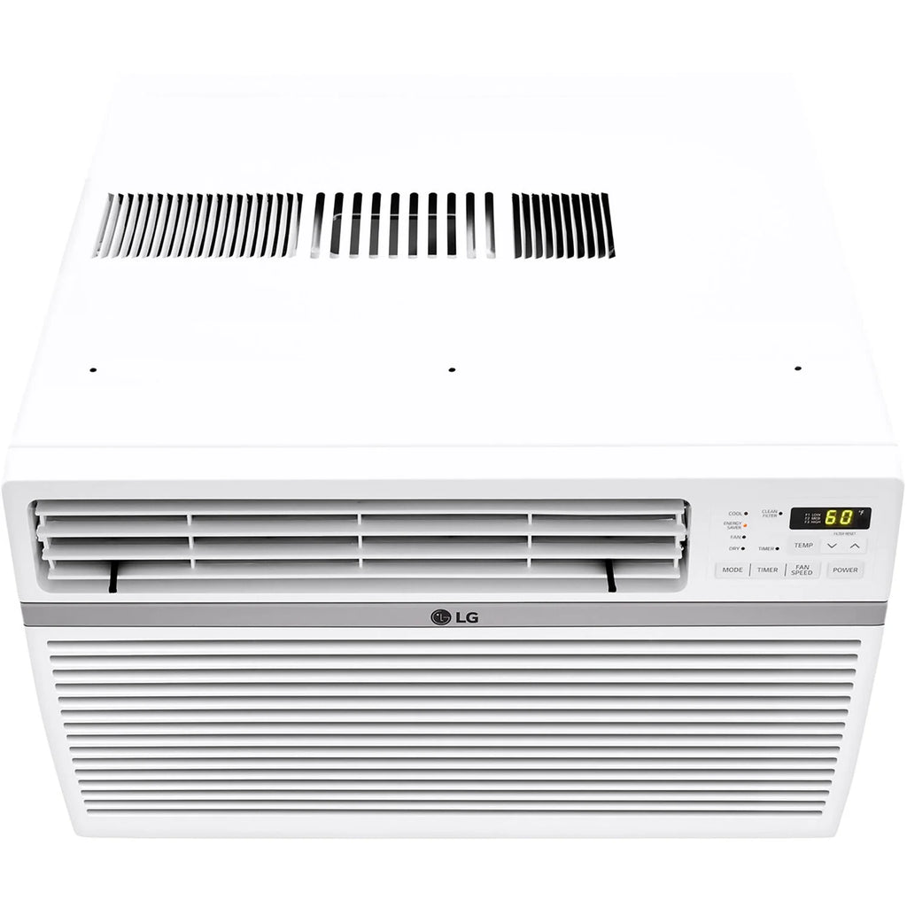 LG 8, 000 BTU 340 Sq Ft Window Air Conditioner with Remote Control, White, LW8016ER