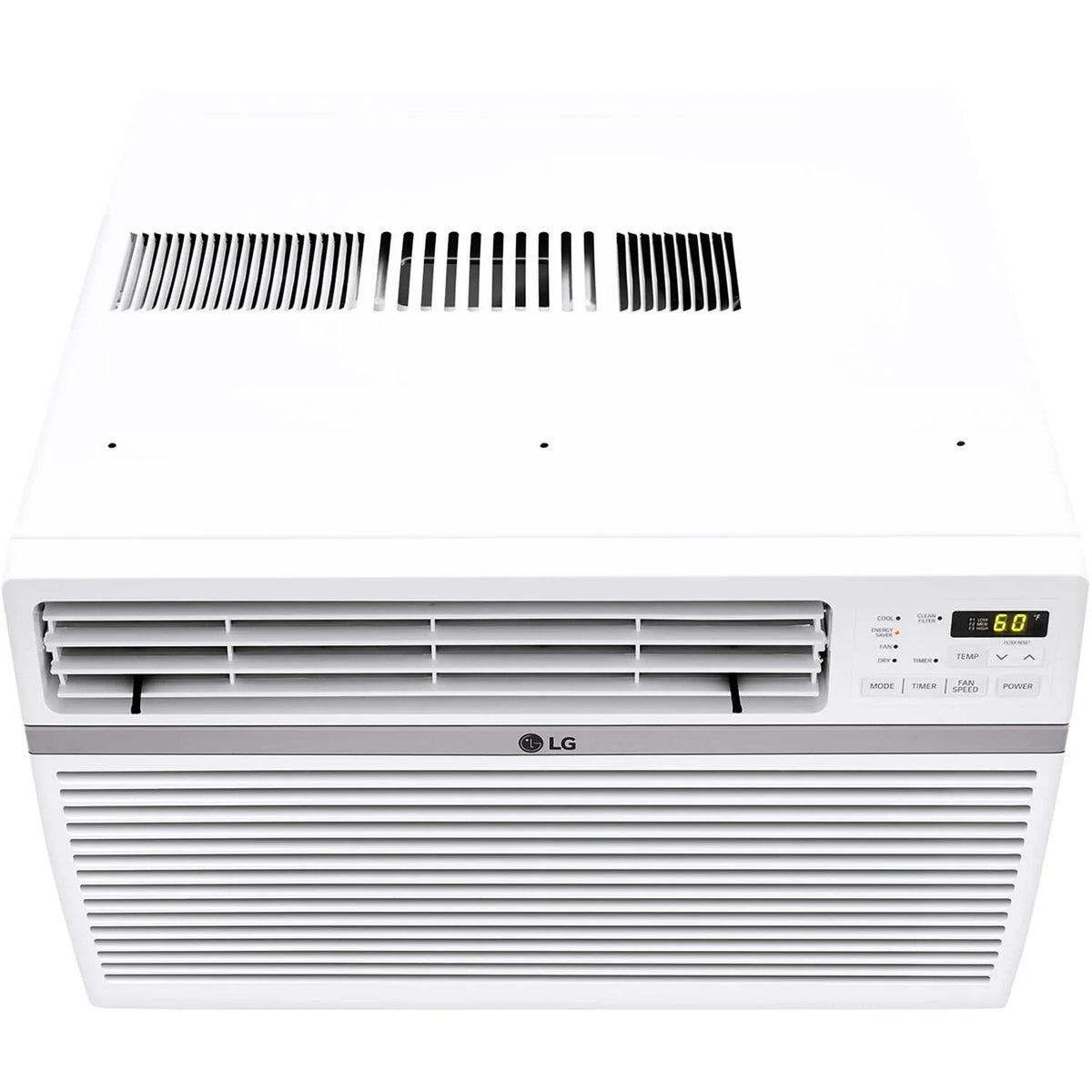 LG 8, 000 BTU 340 Sq Ft Window Air Conditioner with Remote Control, White, LW8016ER