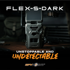 SPYPOINT Flex - S Dark Solar Outdoor Cellular Trail Camera - Integrated Solar Panel, No WiFi Needed, Night Vision