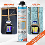 Adhesive Guru Spray Foam Insulation Kit (18 x 32.80 oz/930 Gr - 360 Board Feet), Self - Expanding Adhesive Foam