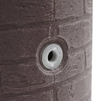 Good Ideas IMP - D50 - DAR Impressions Downton Rain Saver Rain Barrel, 50 Gallon, Dark Granite