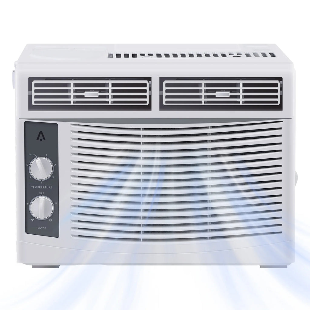 Garvee 5000 BTU Window Air Conditioner, Fast Cooling for Rooms up to 150 Sq. Ft, Window Ac Unit with 7 Level
