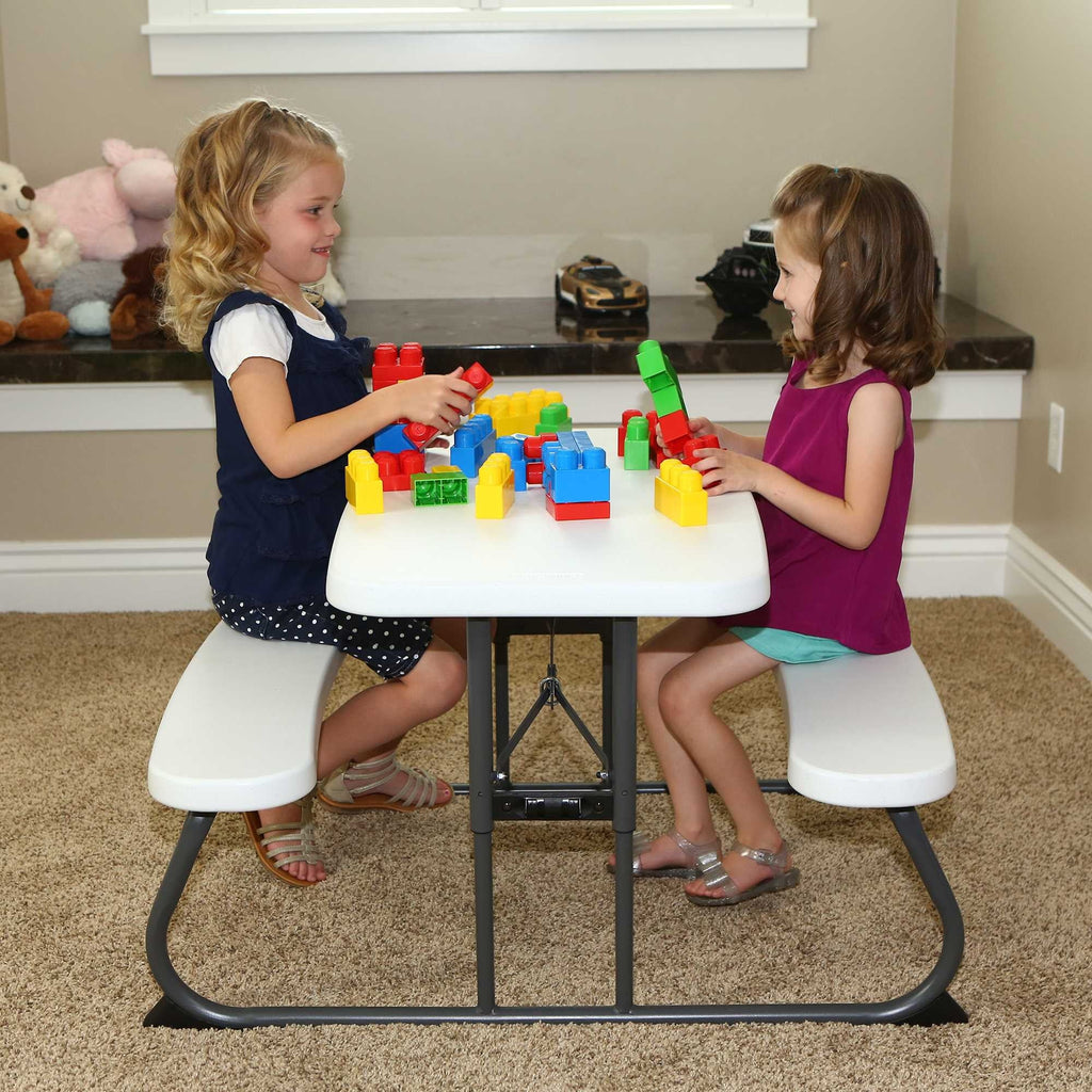 Lifetime Children'S Picnic Table, White Granite (60239)