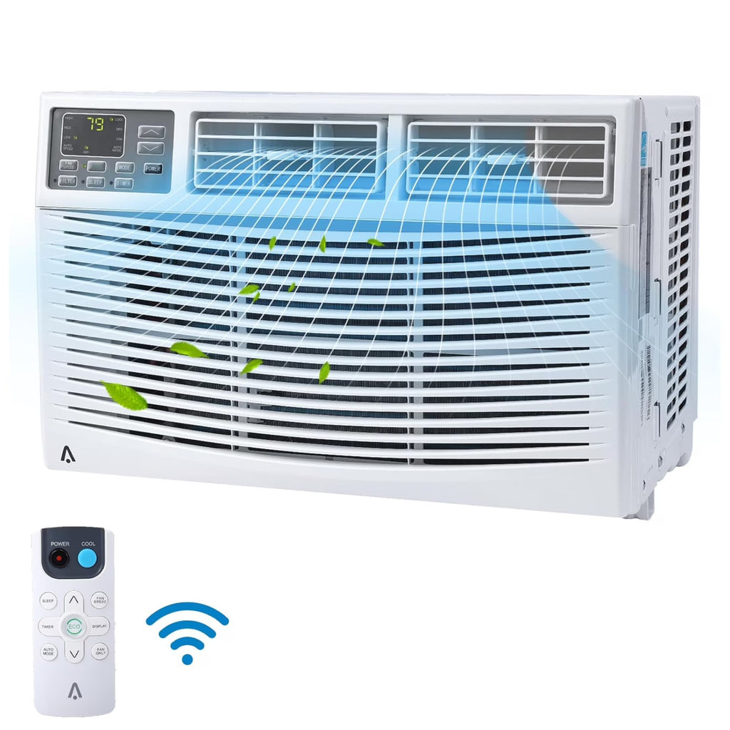 Garvee 5000 BTU Window Air Conditioner, Fast Cooling for Rooms up to 150 Sq. Ft, Window Ac Unit with 7 Level