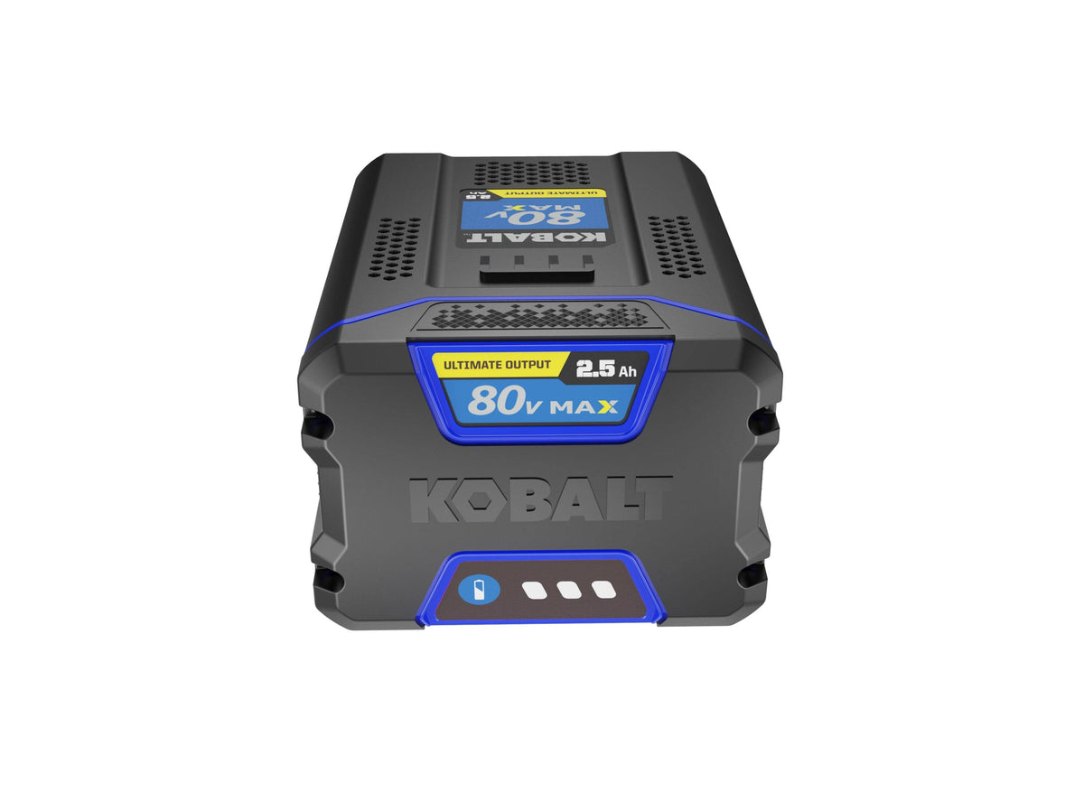 Kobalt 80-Volt 2.5-Amp Hours Rechargeable Lithium Ion Cordless Power Equipment Battery KB 2580-06-Instock