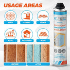 Adhesive Guru Spray Foam Insulation Kit (18 x 32.80 oz/930 Gr - 360 Board Feet), Self - Expanding Adhesive Foam
